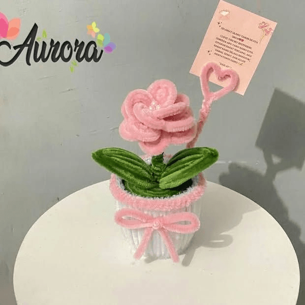 Flor Decorativa Aurora